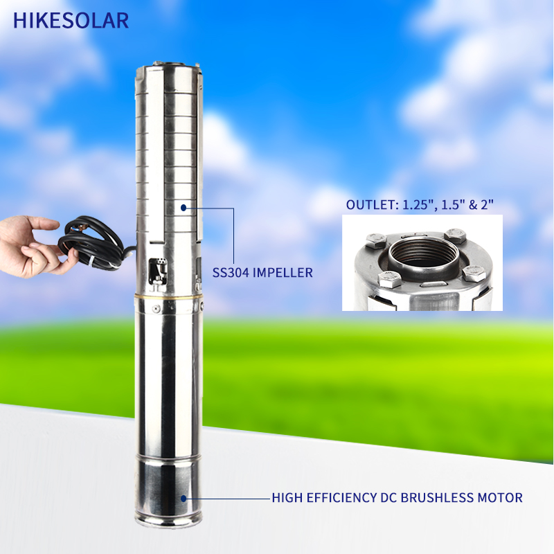 Hybrid DC AC Solar Powered Hig - Farming Pump For Agriculture 评论和价格