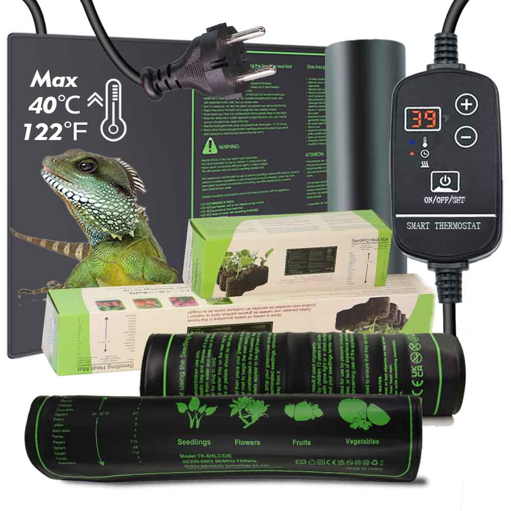 7-100W Plants Heating Pad with - Seedling Heat Mat 评论和价格