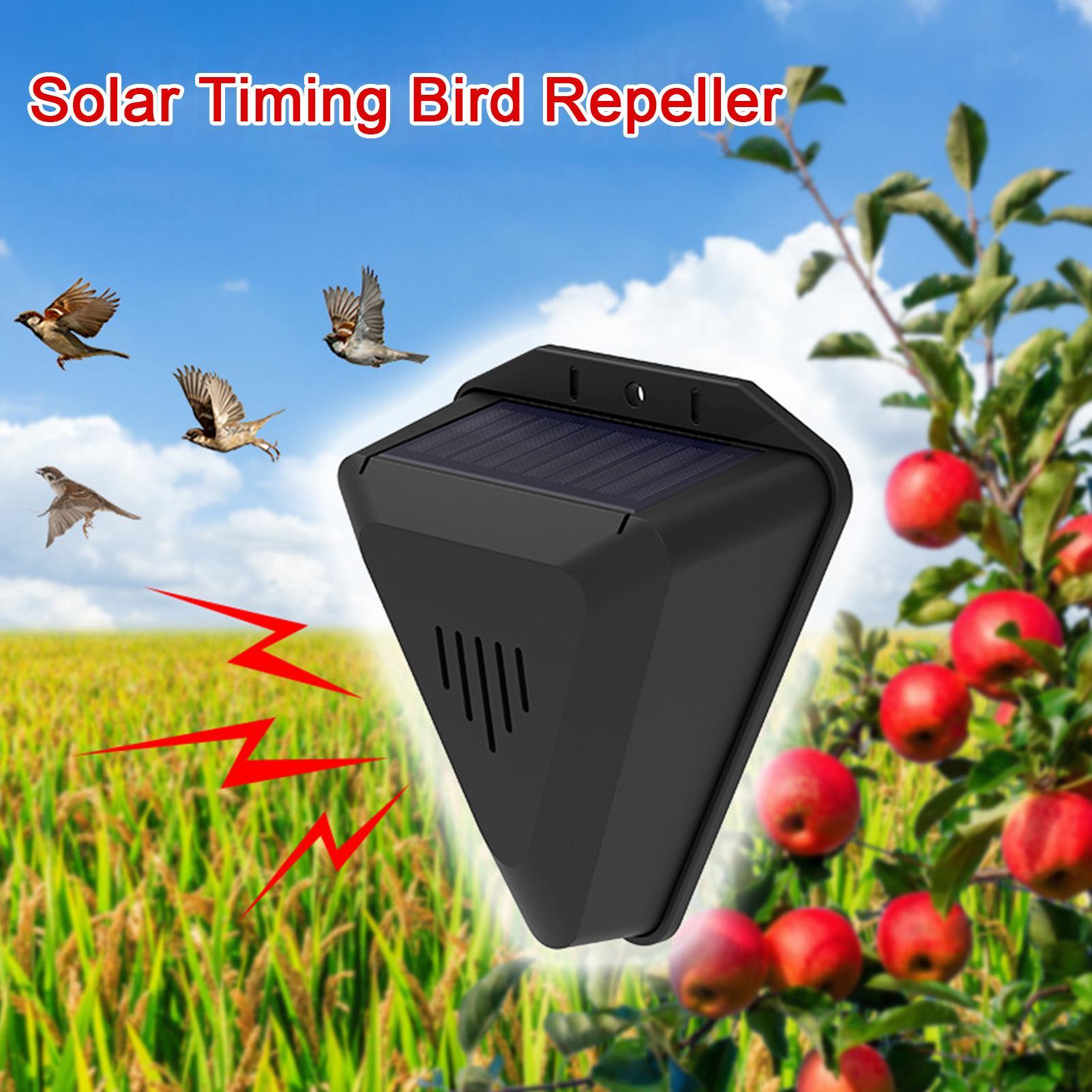 Waterproof Solar Bird Repeller - Solar Bird Scarer 评论和价格