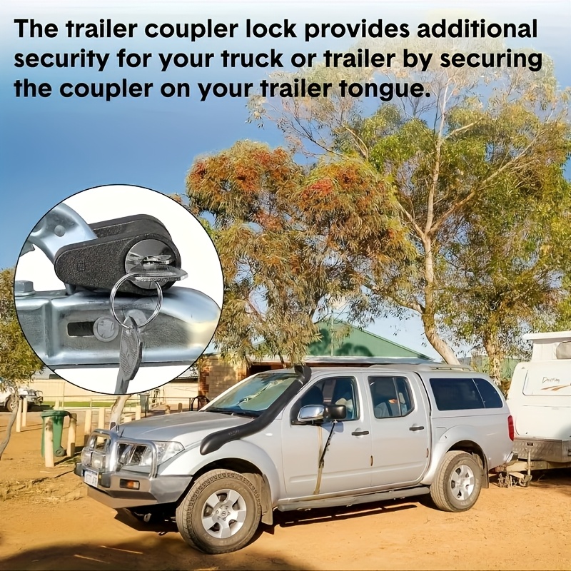 Trailer Hitch Lock, it feature - Urban Farming Agriculture 评论和价格