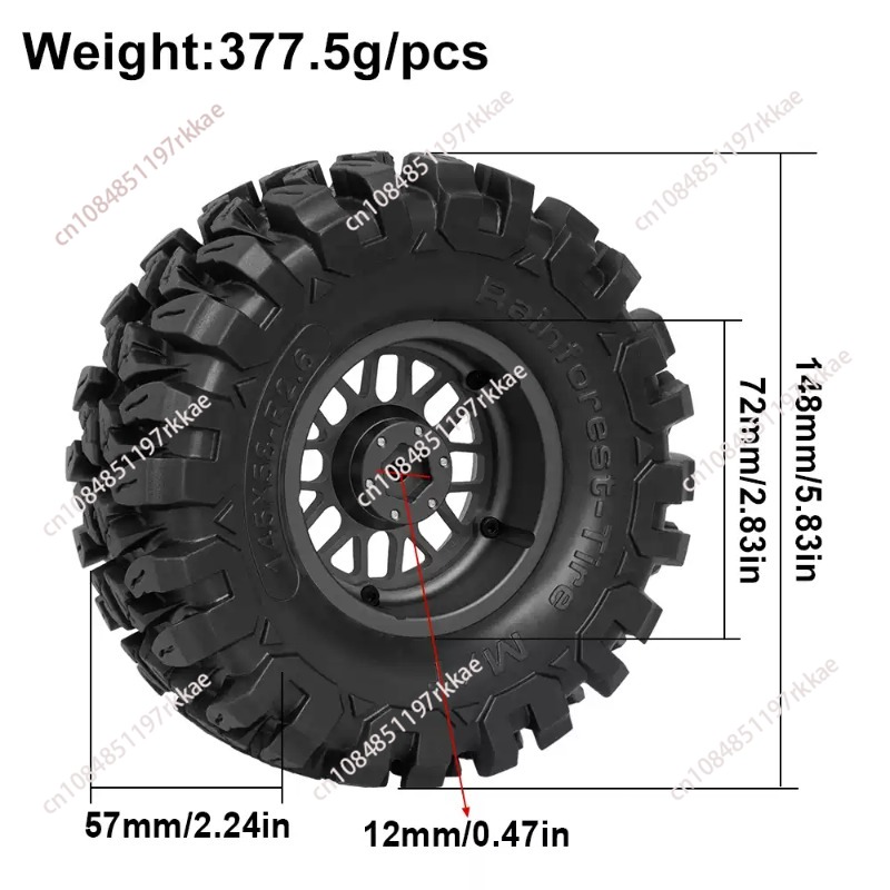 Front Wheel Rubber 2PCS Tire T - Agriculture Farming Hub 评论和价格